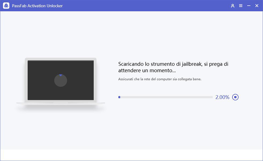scaricando il jailbreak in passfab activation unlocker