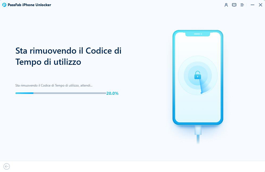 bypassare il codice di accesso del Tempo di Utilizzo in PassFab iPhone Unlock