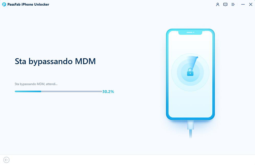 Come sbloccare iPhone senza codice. Avanzamento rimozione MDM.