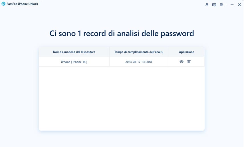 impostare il tempo di visualizzazione