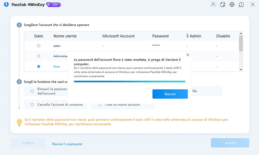 come accedere a Windows 10 senza modificare la password