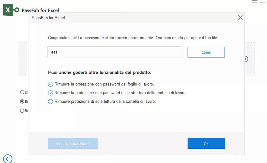 password decifrata