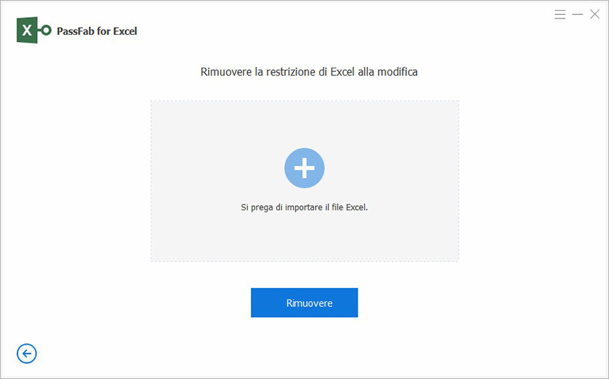 togliere password excel-2