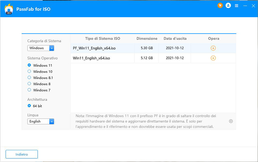 download system