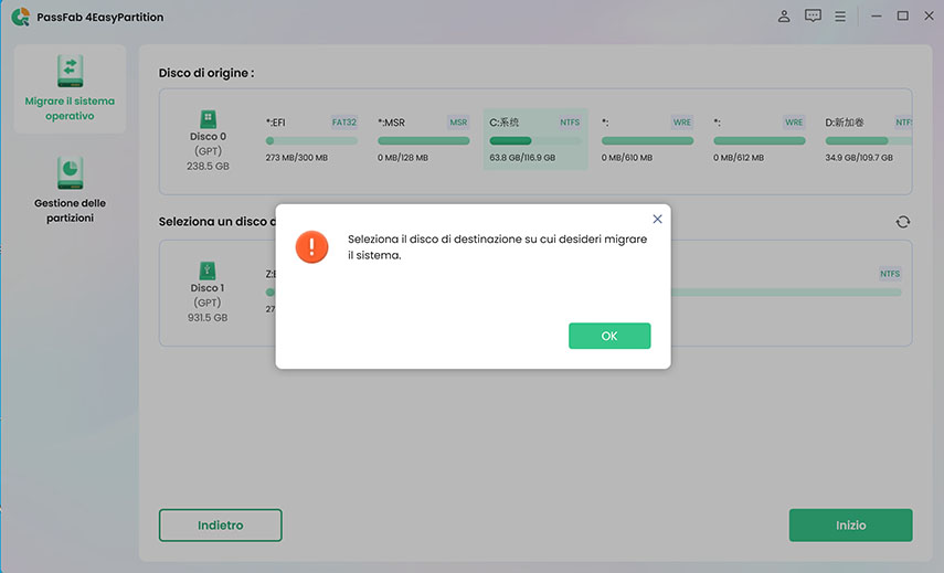 come utilizzare PassFab 4EasyPartition