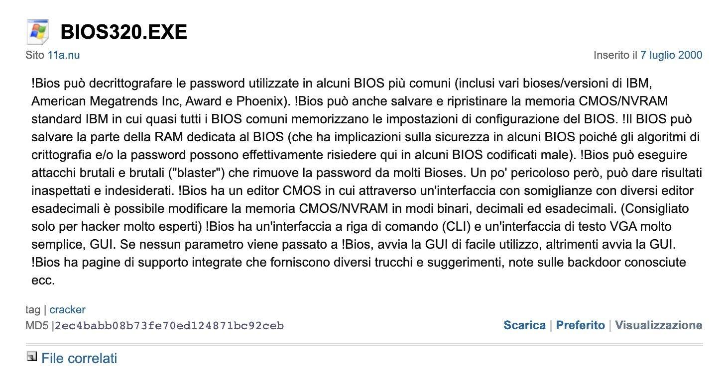bios 320
