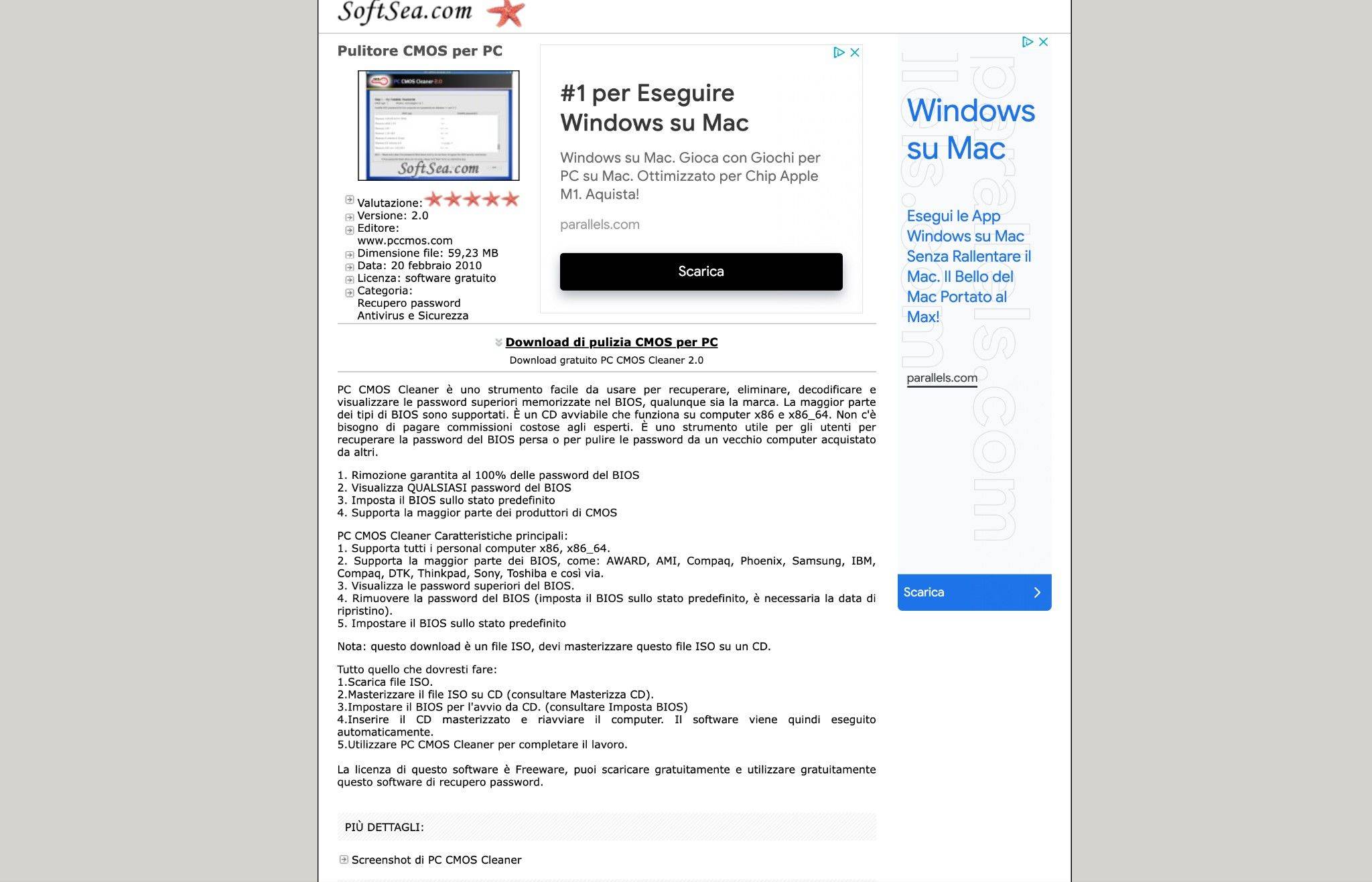 cmos cleaner