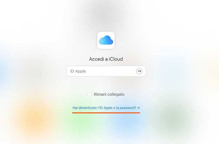 Come bypassare ID Apple. Password dimenticata