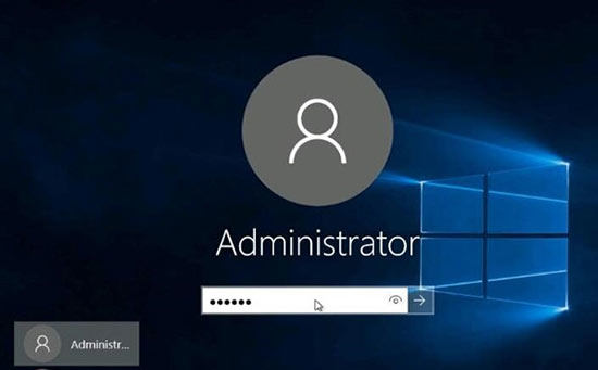 come accedere windows 10