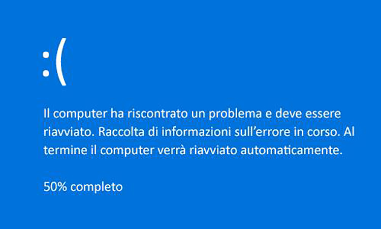 Windows update bloccato schermata blu