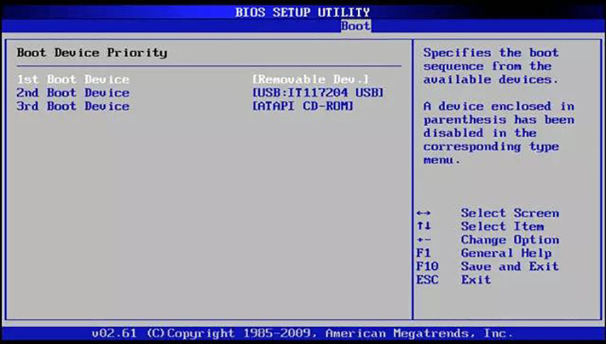 Utilizza PassFab 4WinKey per recuperare la Password PC dimenticata su Windows 7. Bios, modalità avvio USB