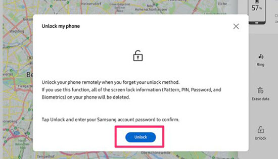 sbloccare il blocco del modello dimenticato Android