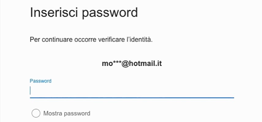 inserisci una nuova password dopo lo sblocco di Samsung