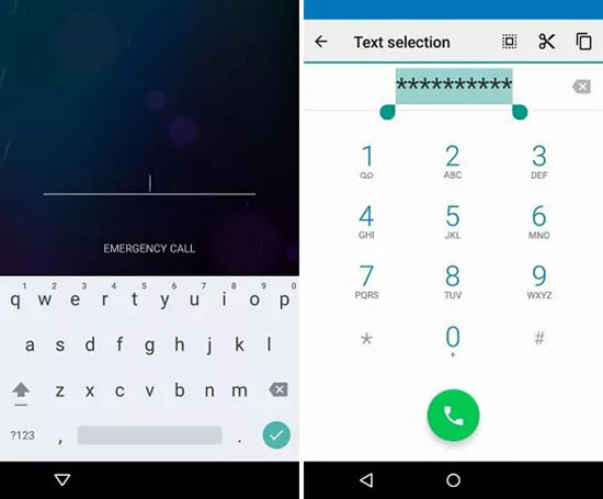 crash the lock screen UI