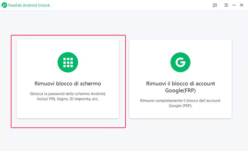 Come sbloccare smartphone Android con Android Unlocker