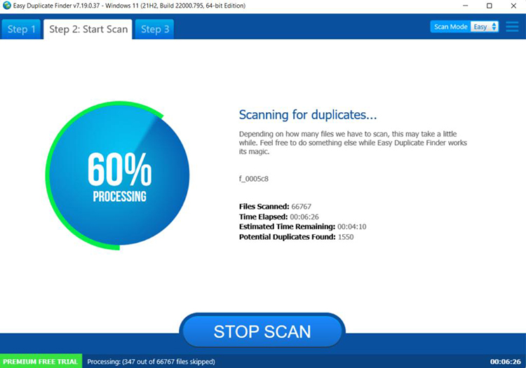 Ricerca immagini simili con Easy Duplicate Finder