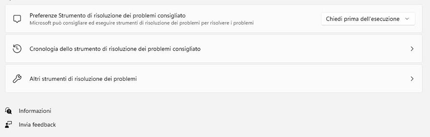 altri strumenti di risoluzione dei problemi