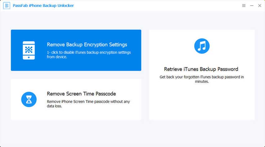 Password backup iPhone. Rimuovere impostazioni crittografia backup.