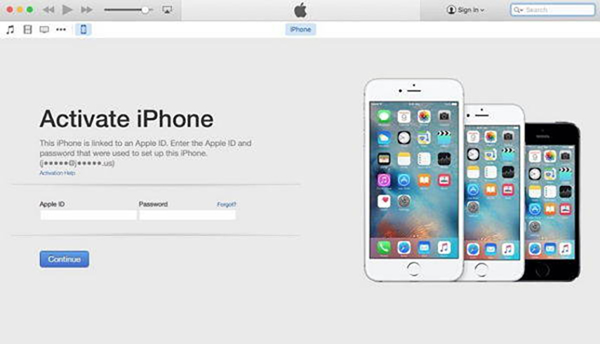 Attivazione iPhone tramite ID Apple e Password