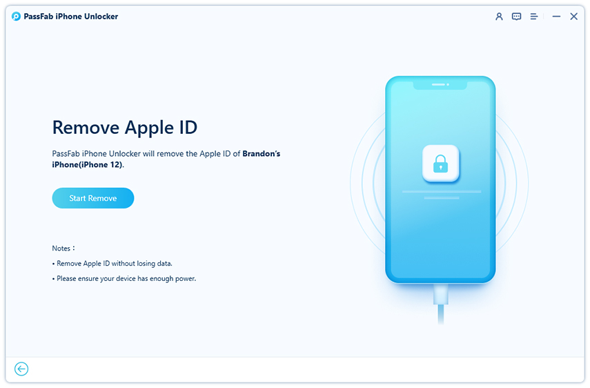 Ripristinare ID Apple. Elimina ID Apple.