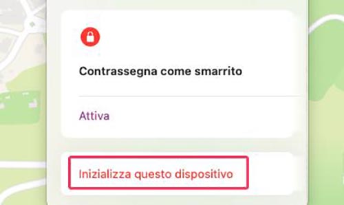 Inizializza questo dispositivo