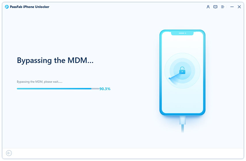 Riavvia il telefono senza codice. Attendere la conclusione processo