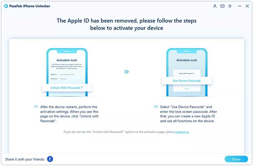ID apple bloccato