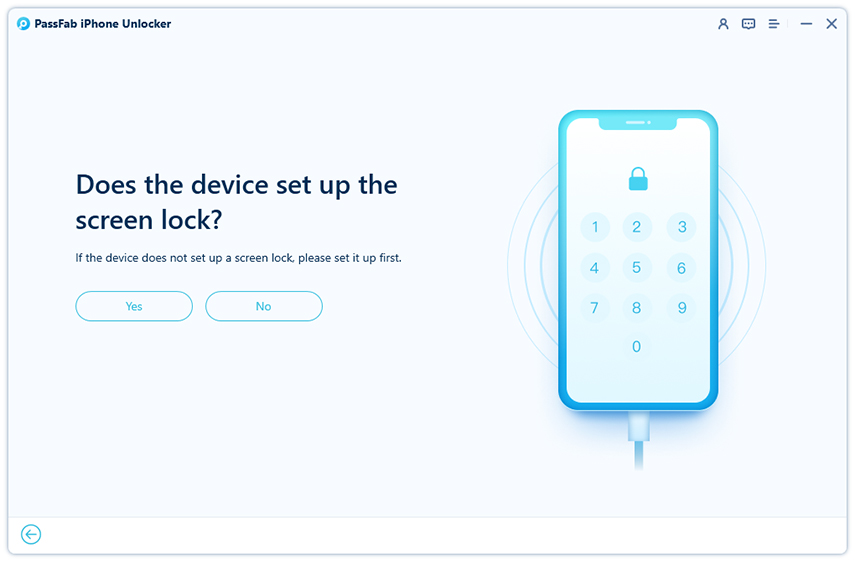 Ripristinare passcode iPhone. “Trova il mio iPhone” abilitato.