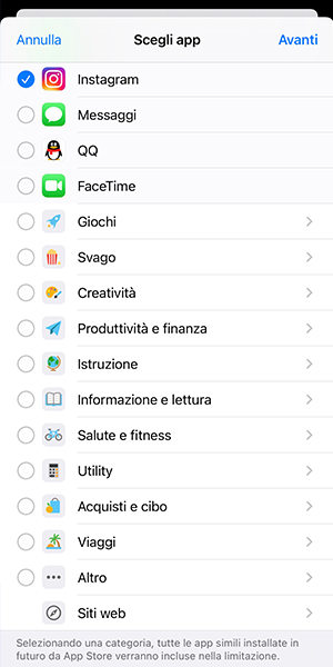 screen time instagram
