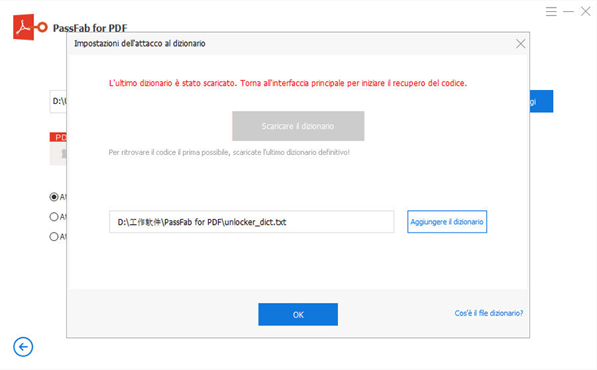 programma sblocca PDF