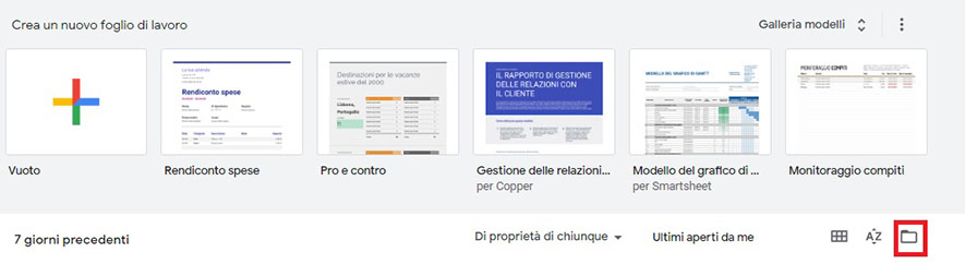Rimuovere protezione foglio Excel con PassFab For Excel. Apri selettore file in Fogli Google