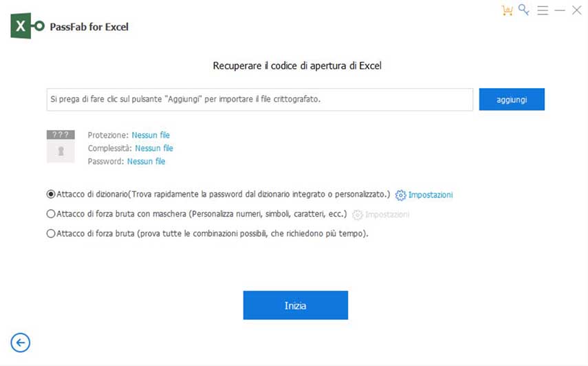sbloccare Excel con password