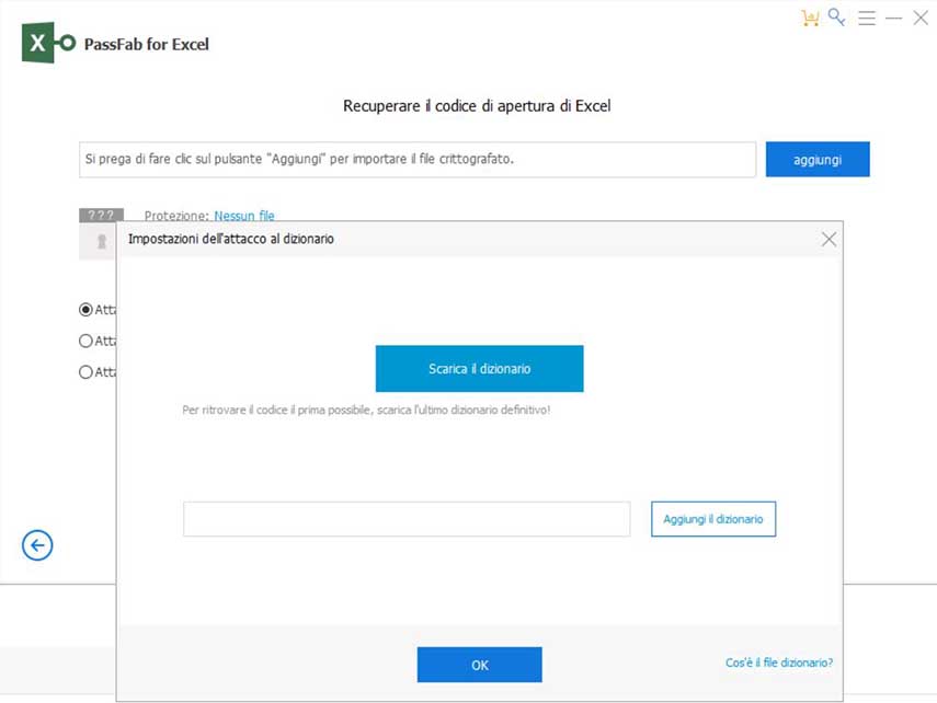 rimuovere protezione foglio Excel Passfab