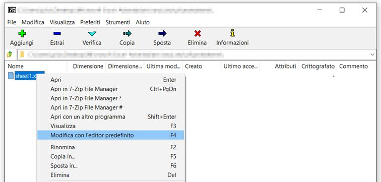 togliere password excel-7