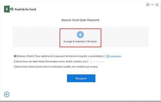 importare file excel