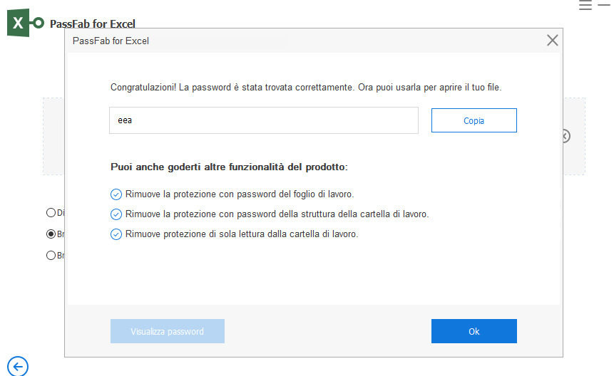 password trovata