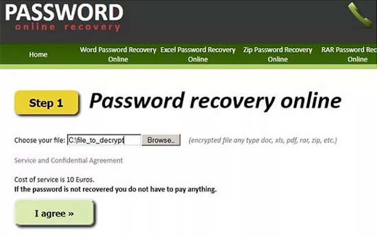 password recovery pnline