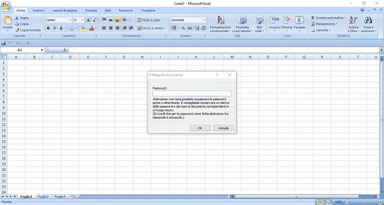 Come sbloccare documento excel