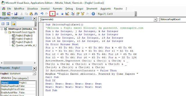 visual basic for application