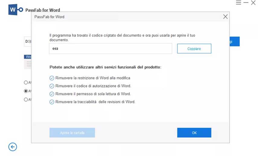 Come sbloccare word. Scopri la password