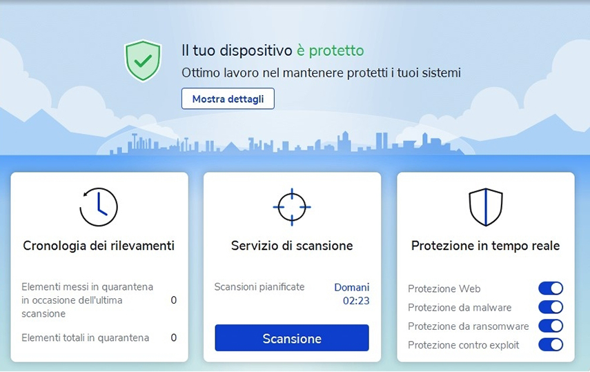 Windows Update bloccato. Utilizza un antivirus