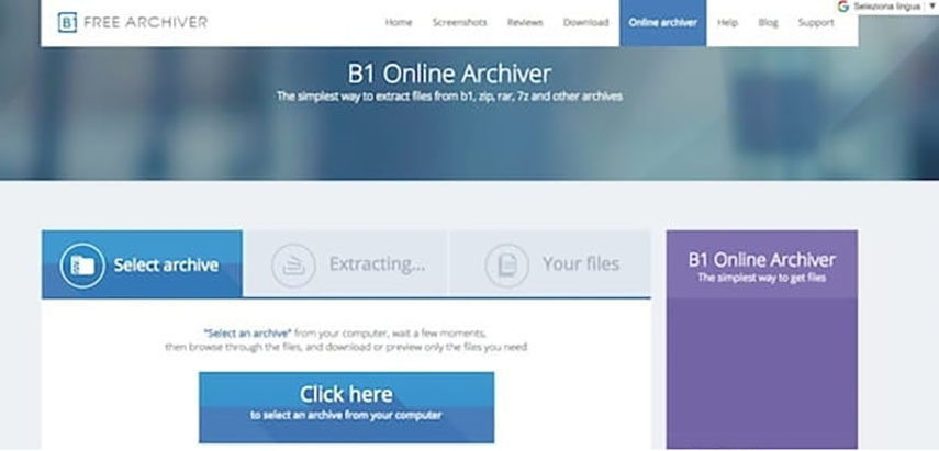 B1 online archiver